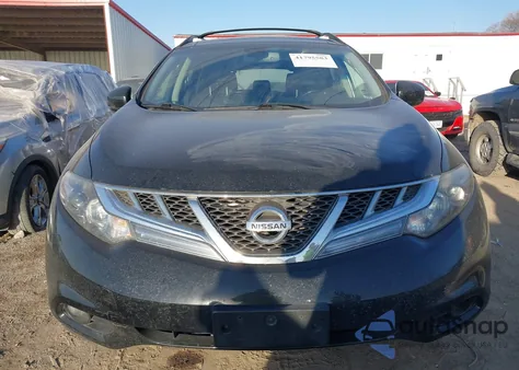 2012 Nissan Murano Sl z USA, uszkodzony, nr VIN JN8AZ1MW5CW228418